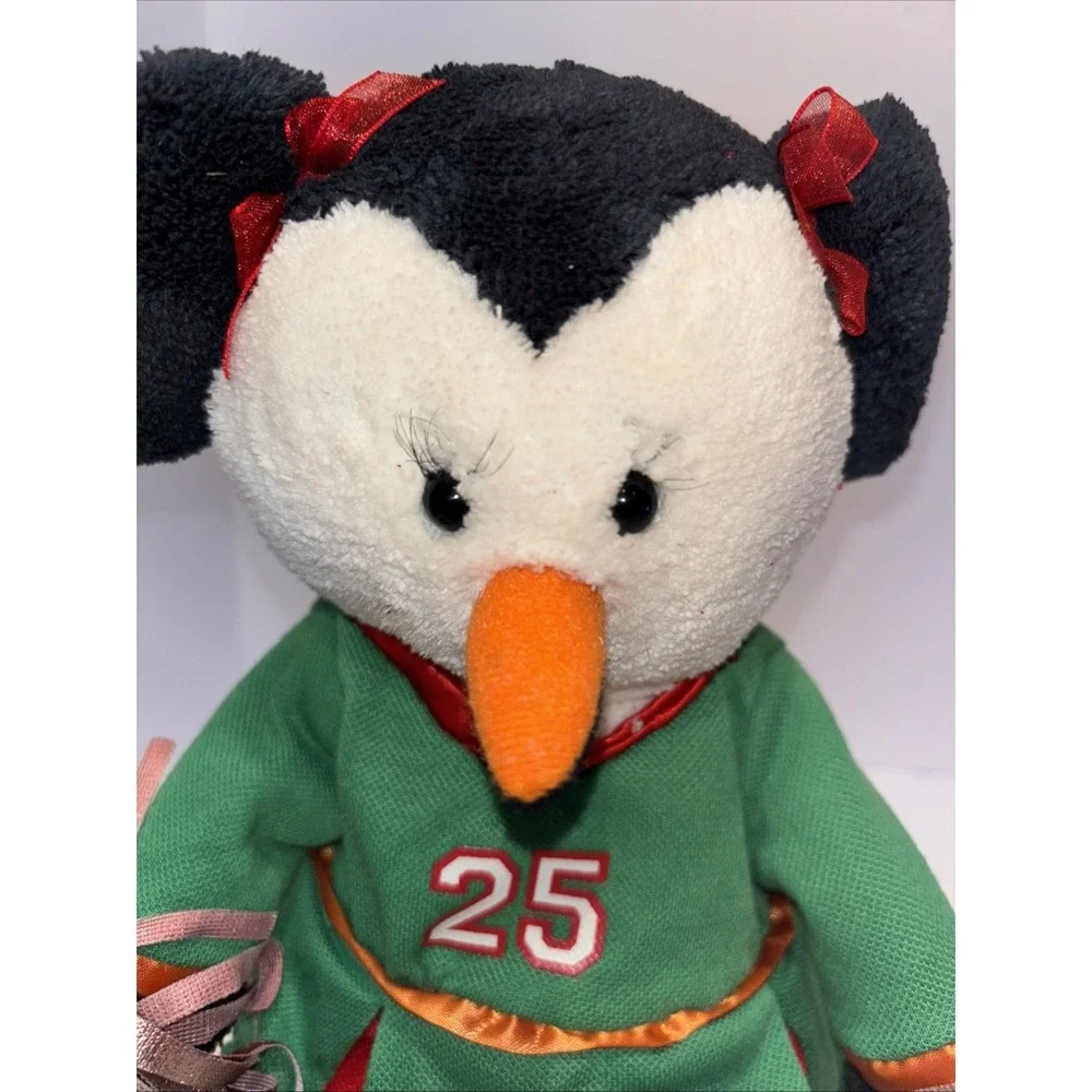gemmy christmas animated singing & cheering penguin 2007 Rare HTF 11